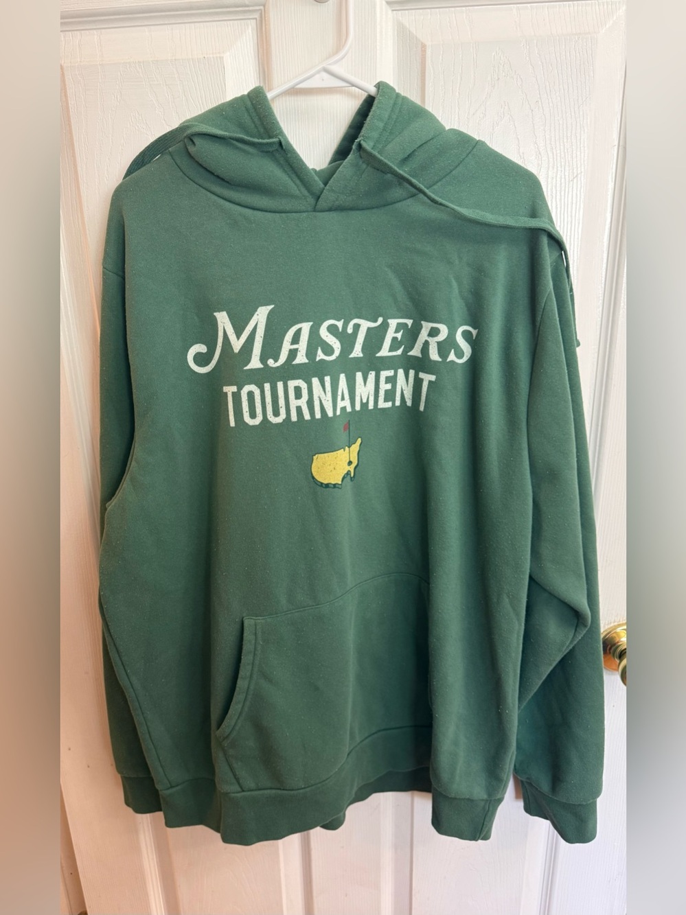 Authentic Masters Tournament Augusta National Green Pullover Hoodie Size XL
